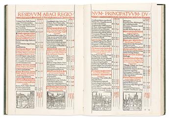 Stöffler [Stoeffler], Johannes (1452-1531) Calendarium Romanum Magnum, Caesareae Maiestati Dicatum.